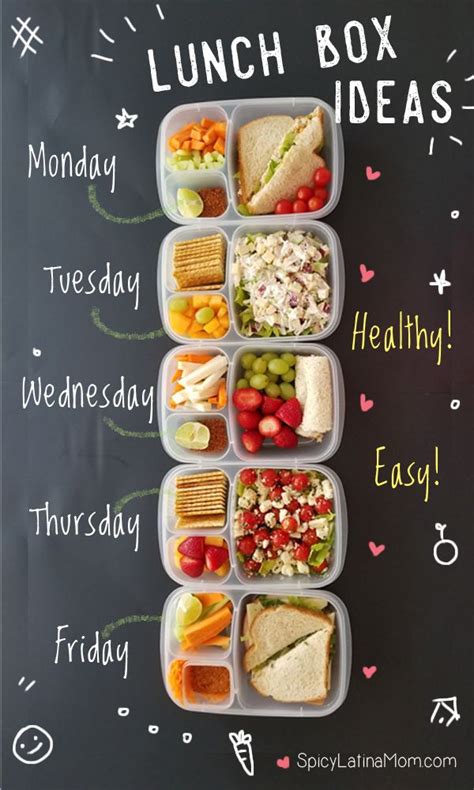 Lunch Box Ideas Spicy Latina Mom Healthy Snacks To Buy Healthy Meal Prep Healthy Dinner