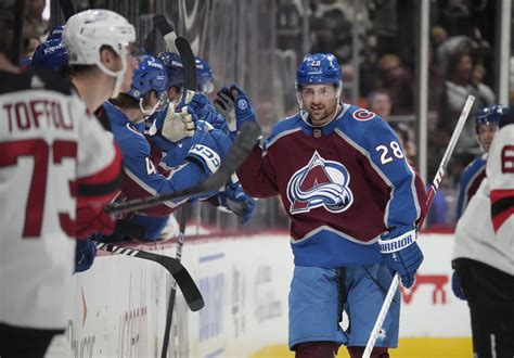 Miles Wood Leads Avalanche To Victory Against Former Team