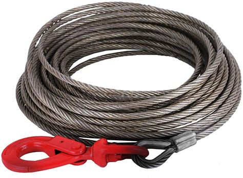 Bestequip Galvanized Steel Winch Cable 38 X 75 Wire Rope With