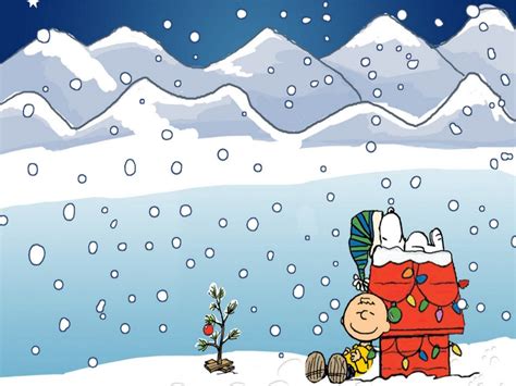 Charlie Brown Peanuts Comics Christmas Snoopy Wallpapers Hd