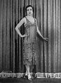 Vintage Ephemera: 1926, actress Alice Joyce in Beautiful Flapper Dress