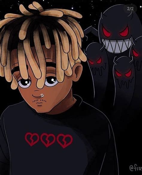 Juice Wrld Anime Art Wallpapers Wallpaper Cave