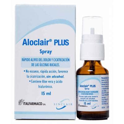 Aftex forte gel oral 8 ml. ITALFARMACO Aloclair Plus Spray (15ml) | Farmacia Online ...