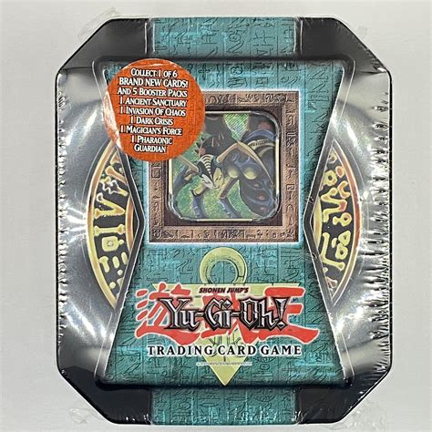 Yu Gi Oh 2004 Insect Queen Holiday Collectors Tin Factory Sealed Legacy Comics And Cards