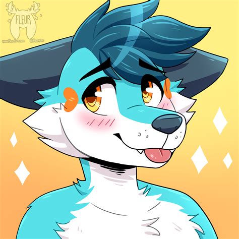 Icon Commission Art By Me Fleurfurr On Twitter Furry