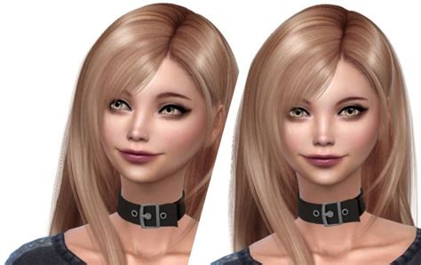 Straight Mi Long Hairstyle Tifa By S Club From Tsr