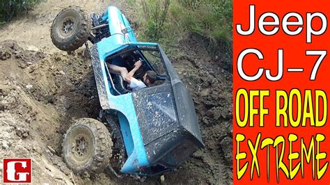 Jeep Cj7 Off Road Extreme 4x4 Trial V8 Renegade Acceleration Sound