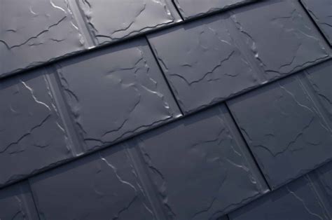 Slate Roofing — 4 Way Interlocking Metal Slate Roof Tiles