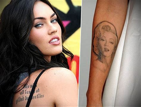 Фото тату Меган Фокс 23092019 №113 Megan Fox Tattoos Tattoo Tattoo