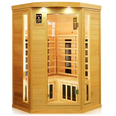 The Corner Far Infrared Sauna Room For 2 To 3 Person Use With Combined