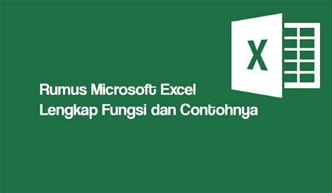 Check spelling or type a new query. Rumus Microsoft Excel Lengkap Fungsi dan Contohnya ...