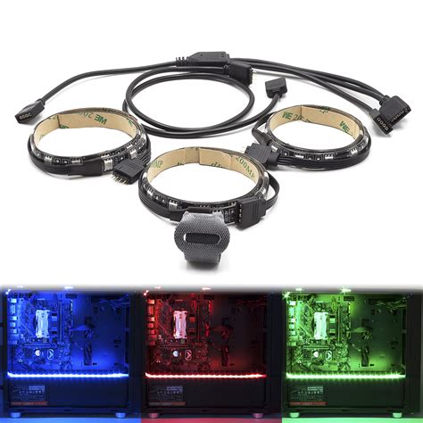 Check out my asus aura sync led light show. PC RGB Gaming LED Strip Lights Case Lighting Gamer DIY ...