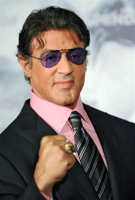 Sylvester stallone, american actor, screenwriter, and director who was perhaps best known for creating and starring in the rocky and rambo film series, which made him an icon in the action genre. Sylvester Stallone, abatido por la muerte de su hijo