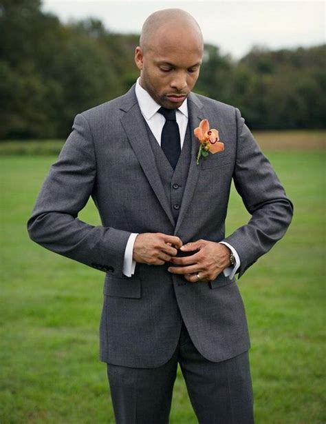 16 ways to wear a suit to your wedding instead of a tux charcoal gray suit dark gray suit