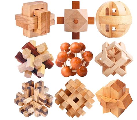 Wooden Puzzle Set Wooden Puzzle Set For Adult As T