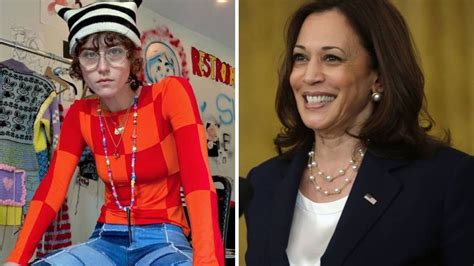 Kamala Harris Stepdaughter Ella Emhoff Looks So Different In Red Hot