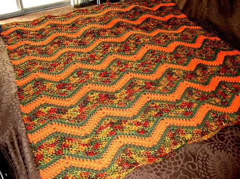 Rustic Ripple Pattern By Carole Prior Crochet Ripple Afghan Afghan