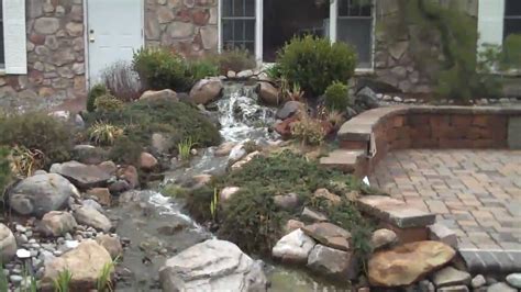 Fish Pond Created By Chris Orser Landscaping YouTube