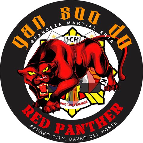 Red Panther Logo Final 2 Png Gan Soo Do