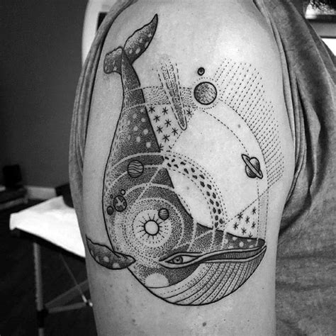 100 Pointillism Tattoo Designs For Men Modern Dot Ideas