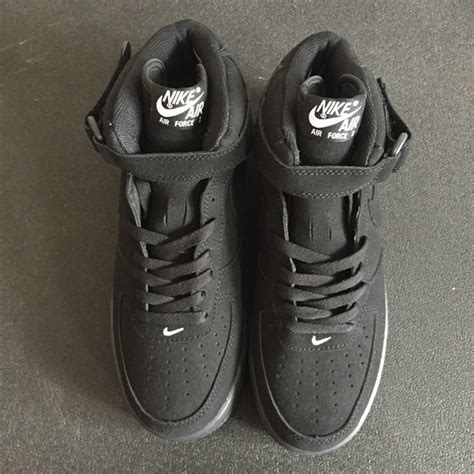Price and other details may vary based on size and color. Nike Air Force I 1 High Cut Unisex Shoes Black All Hot ...