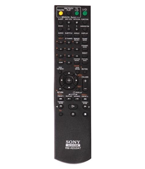 Towne avenue pomona, ca 91766 email: Buy Sony Home Theatre Remote "Compatible with" Sony Audio ...