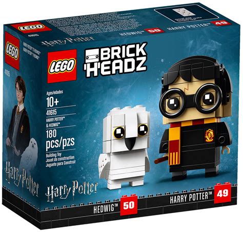 Lego Brickheadz 41615 Pas Cher Harry Potter And Hedwige