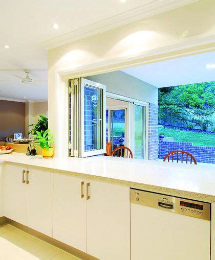 Kitchen Bifold Ideas House Redesign Indoor Outdoor Kitchen Kitchen