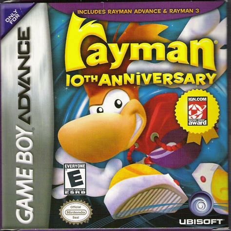 Rayman 10th Anniversary For Game Boy Advance 2005 Mobygames