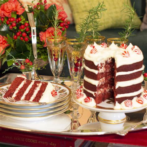 Peppermint Red Velvet Cake Recipe Flower Magazine