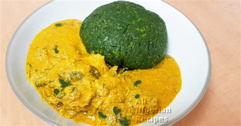 Ground egusi seeds give this soup a unique color and flavor. Spinach Fufu and Sunflower Seeds Egusi Soup - All Nigerian ...