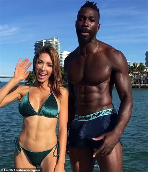Farrah Abraham Shows Off A Six Pack Tummy In A Bikini As She Is In Top