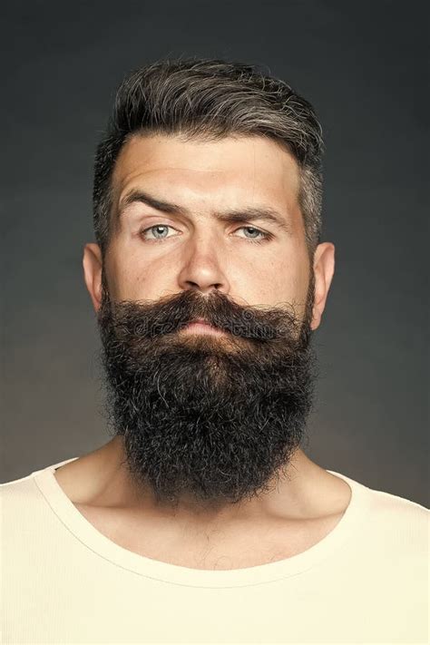 Man With Beard Stock Photo Image Of Mustache Model 129267994