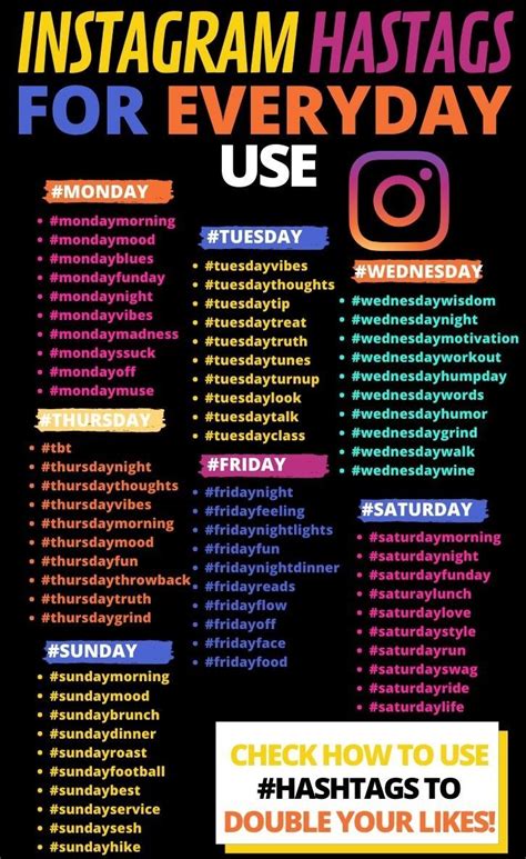 Best Hashtags For Likes Instagram Instagram Hashtags For Likes