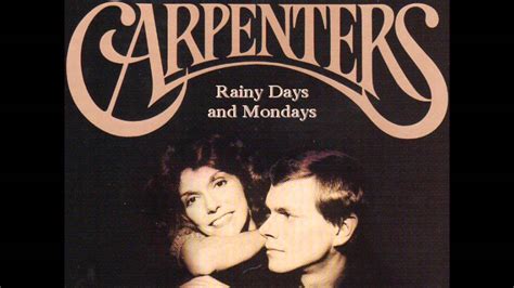 ‘rainy Days And Mondays By The Carpenters Peaks At 2 In Usa 50 Years