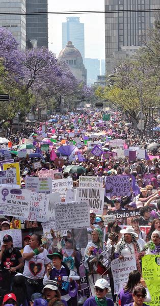 Miles De Mujeres Toman Las Calles Y Desafían Al Estado Mexicano