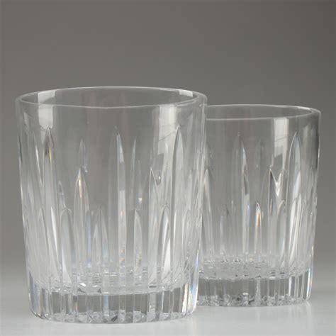 marquis by waterford barcelona cut crystal old fashioned glasses ebth