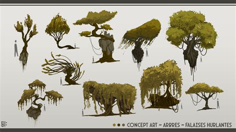 Artstation Concept Art Trees