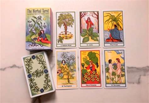 The Herbal Tarot Deck And The Spirit Of Herbs A Guide To The Etsy