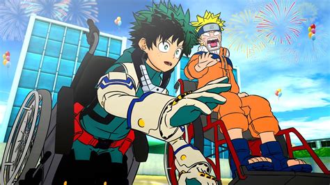 Deku And Naruto Have A Very Special Race Vrchat Youtube