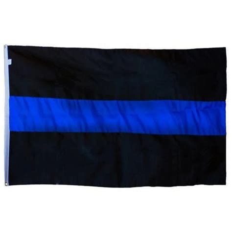 Thin Blue Line Flag 3x5 America The Beautiful Flags And Flagpoles