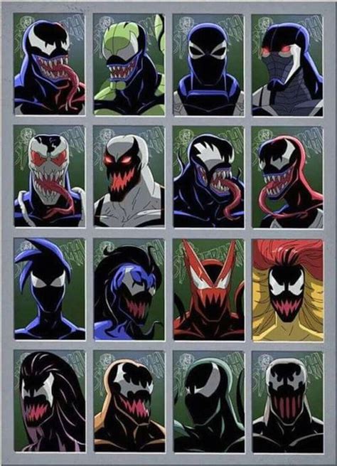 Symbiotes 90s Style Symbiotes Marvel Marvel Spiderman Marvel Dc Comics