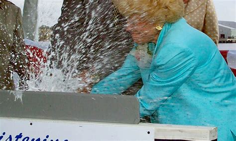 Photo Release Gala Christening Honors Northrop Grumman Built Aegis Destroyer Forrest Sherman