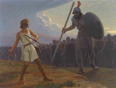 David And Goliath Bible Story Clattr