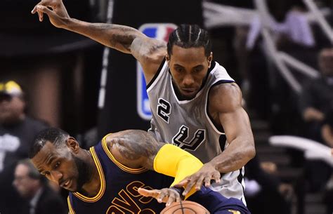 Spurs Kawhi Leonard Is Named Nbas Defensive Player Of The Year