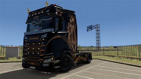 Wild Paintjob For Scania S Highline 1 37 ETS2 Euro Truck Simulator 2