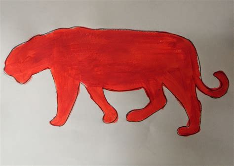 Jerdees Art Classes Animals In Art Complementary Color Silhouettes