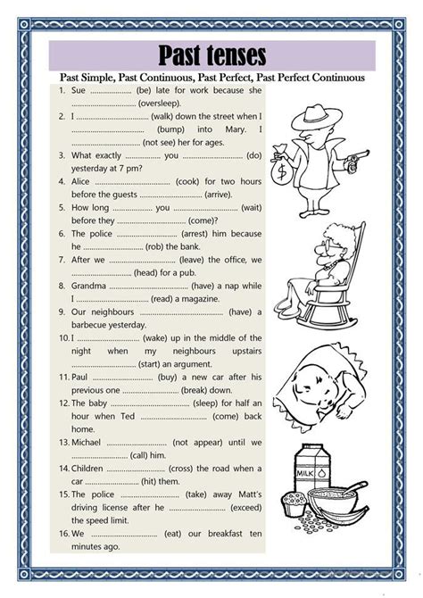 Past Tenses English Esl Worksheets For Distance Learning And Physical