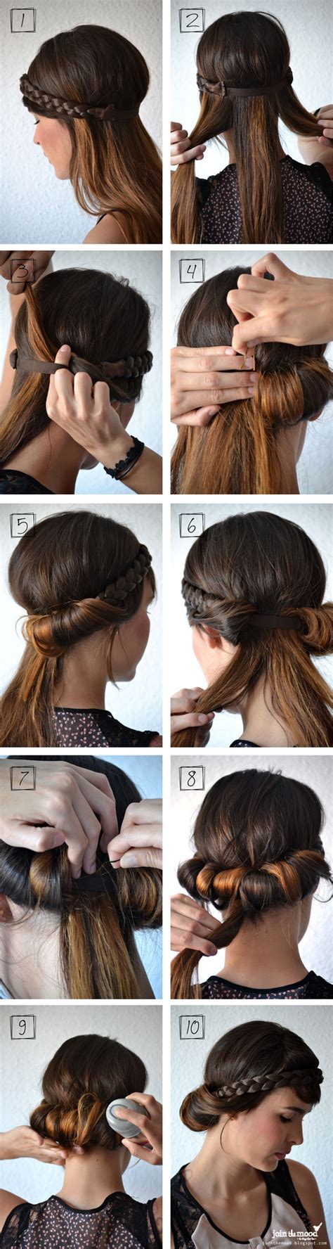 Diy, sewing, fashion & tips on how to streamline life + blogging. 10 Fabulous DIY Hairstyles With Hair Accessories - Pretty Designs