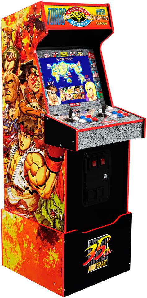 Customer Reviews Arcade1up Capcom Street Fighter Ii Champion Turbo Legacy Edition Arcade With